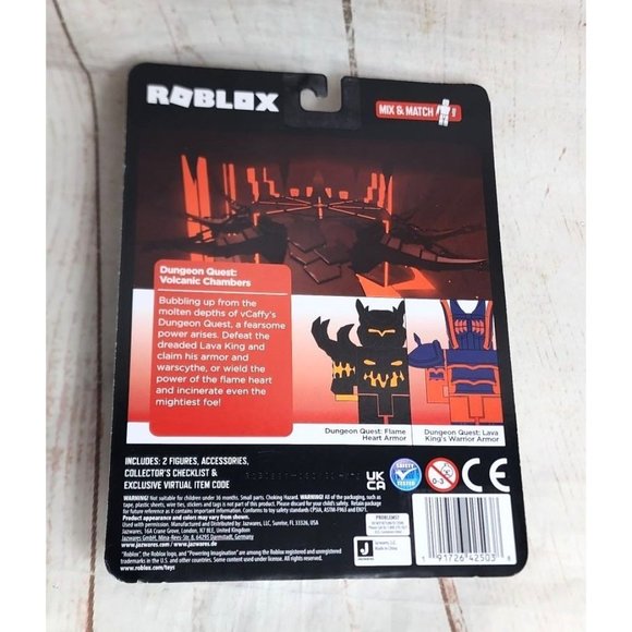 Roblox Dungeon Quest Volcanic Chambers 2 Figures & Accessories Set Exclusive - Picture 7 of 15